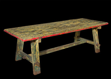 Antique Industrial Table