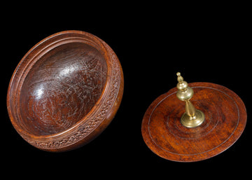 Antique Betel Nut Bowl With Lid