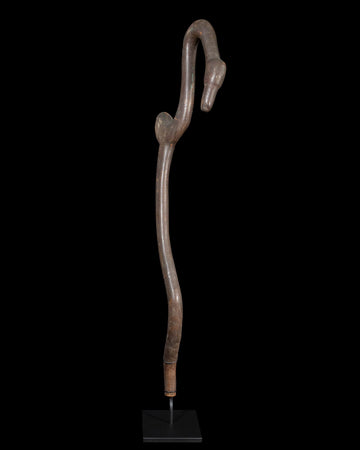 Shaman's Walking Staff With Bird Form