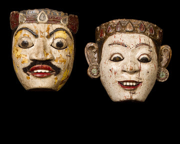 King & Queen Dance Masks